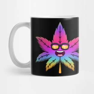 Cool Colorful Weed Leaf Mug